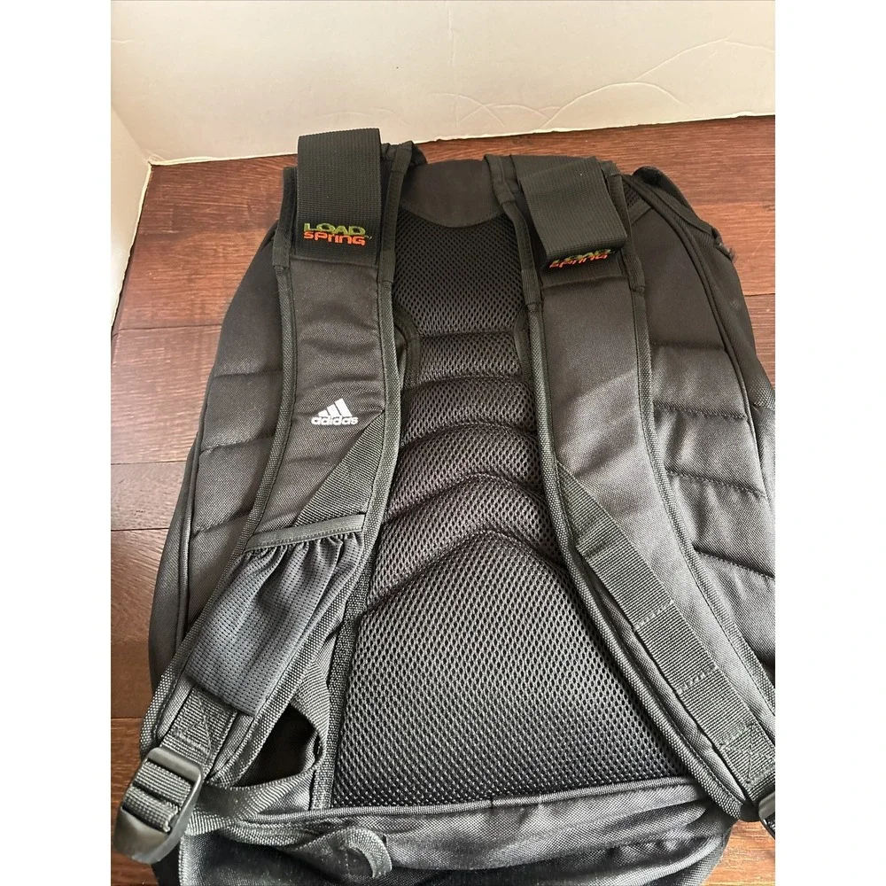 Adidas Backpack Large Storage Capacity  RN90288 Black  Sports - Picture 12 of 14